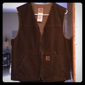 Carhartt Vest with Sherpa lining